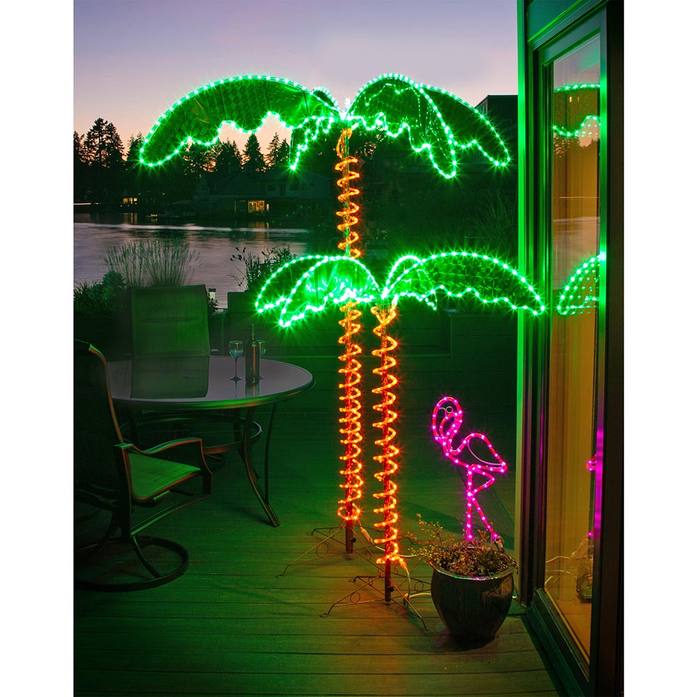 Faulkner LED Rope Light – 4.5 Feet Palm Tree